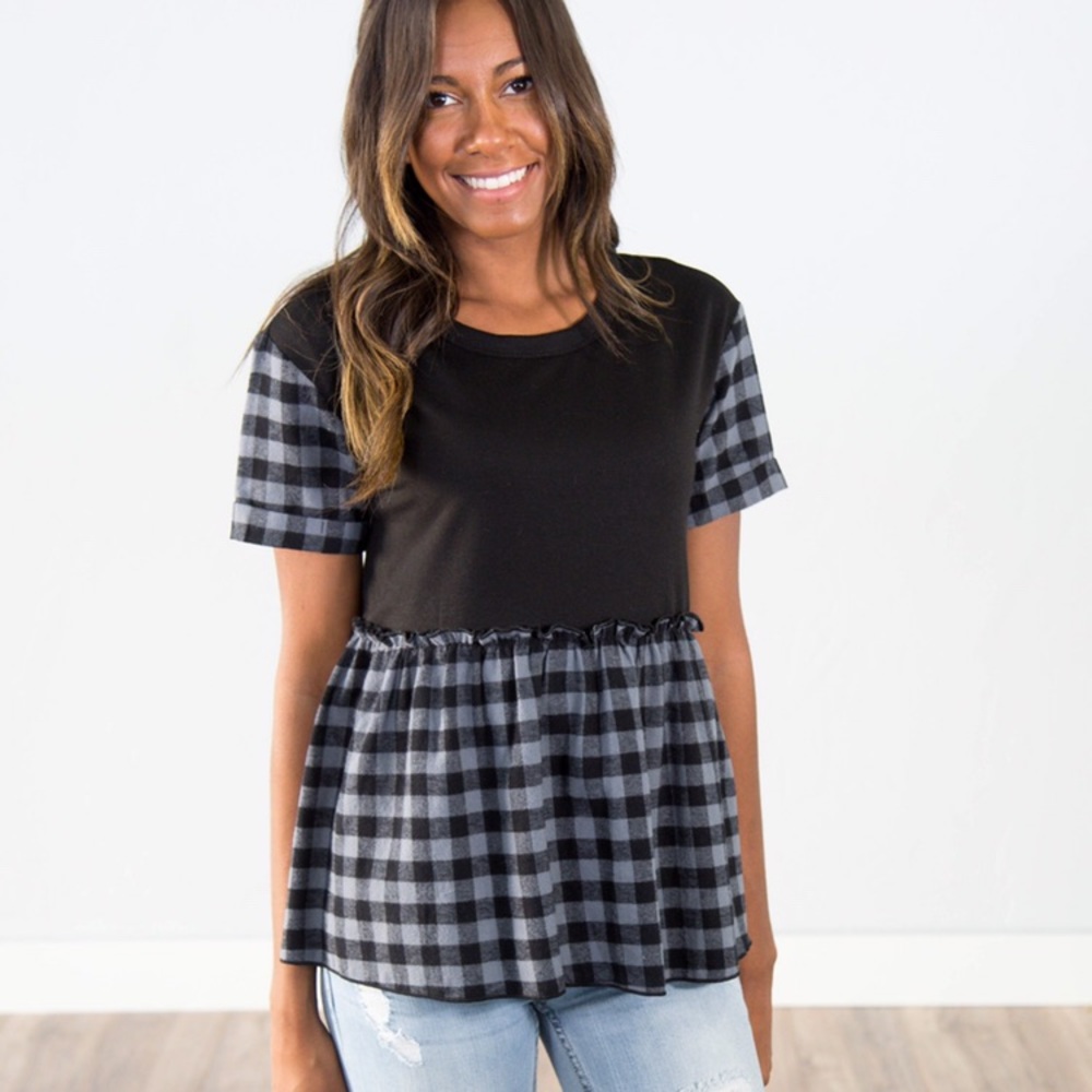 Sonoma Plaid Top